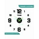 thumbnail image 3 of Reloj De Pared Moderno 3d Decorativo Grande Luminoso Xtellar negro, 3 of 4