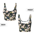 thumbnail image 5 of Naloa Flowers Sports Bras for Women, High Support Bra with Removable Pads, Comfortable - Small, 5 of 9