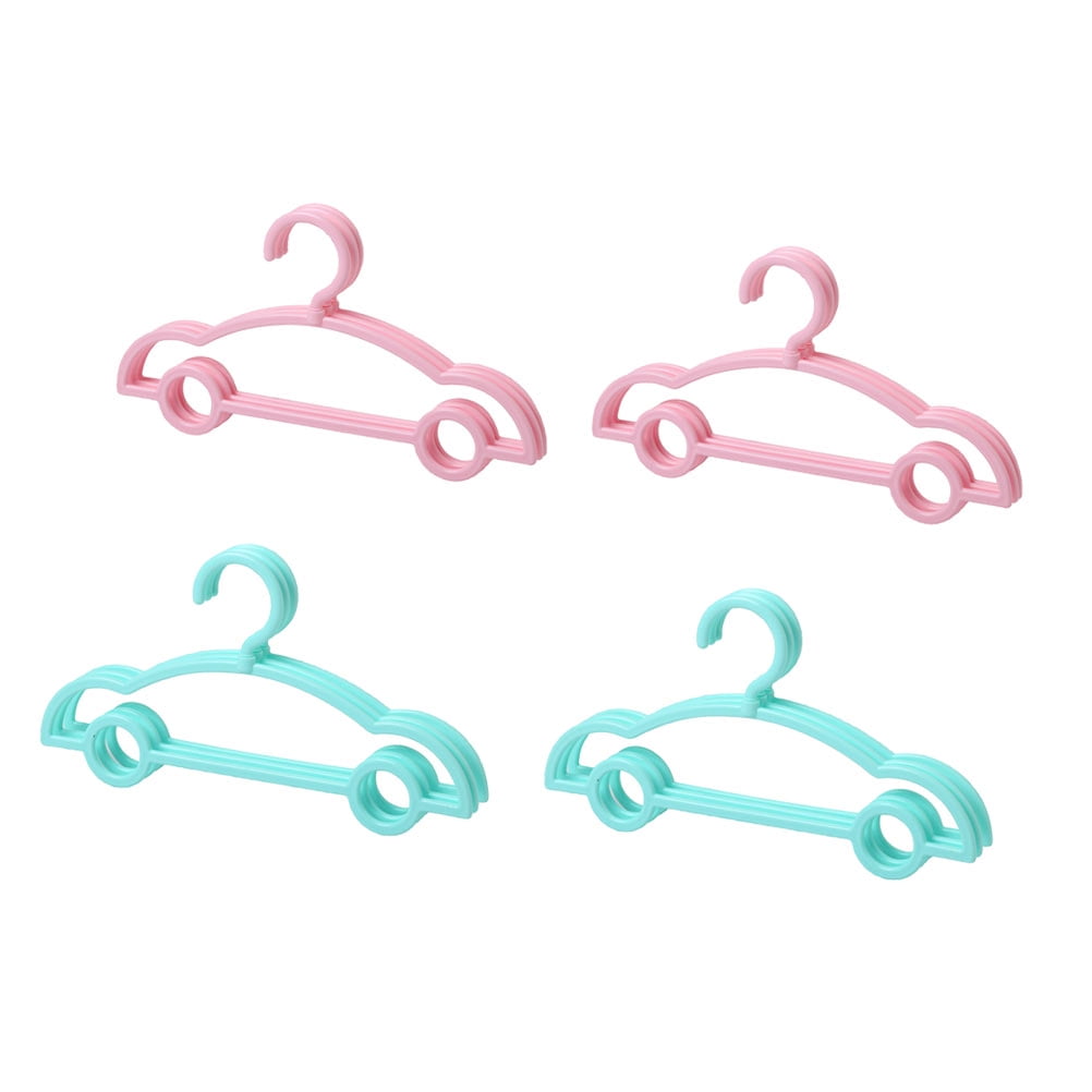 Hemoton 10Pcs Baby Clothes Hangers Plastic Kid Hangers Clothes Hanging