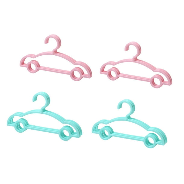 Hemoton 10Pcs Baby Clothes Hangers Plastic Kid Hangers Clothes Hanging