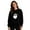*5-Black, variant on VBVC Unisex Plus Size Christmas Light Sweatshirt,Ladies Christmas Reindeer Pullover,Xmas Holiday Party Top For Men,Red,Size S