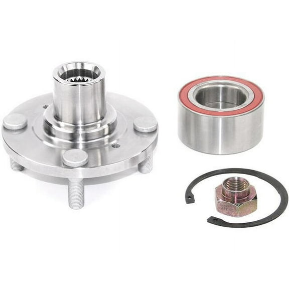 Front Wheel Hub Repair Kit - Compatible with 2002 - 2007 Suzuki Aerio 2003 2004 2005 2006