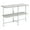 75#Oak, variant on White Oak And Chrome Sofa Table With 1 Shelf Oak Wood+Metal Furniture Primary Living Space Tables