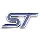 thumbnail image 3 of Emblema de rejilla delantera de metal 3D ST, pegatina para guardabarros trasero de maletero de coche para Ford Focus Mondeo Fiesta Edge Escort MK2 MK3 MK4 MK5 MK7, 3 of 5