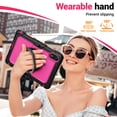 thumbnail image 3 of for Xiaomi Redmi Pad 2 Case 11 2025, 360 Rotating Shockproof Cover with Stand, Handle, Shoulder Strap (TB336FU/TB330FU), Rose Panel, 3 of 7