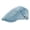 Light blue, variant on Men Fleece Lined Thermal Trapper Hat with Ear Flaps, One Piece Integrated Neck Gaiter Windproof Cold Weather Knit Beanie for Ski Motorcycle Cycling