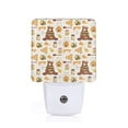 thumbnail image 1 of Balery Cute Bee Honey Jar Hive Bear Luz Nocturna LED con Sensor Automático, Enchufe con Sensor Crepuscular, Luz Suave de 0.5W para Dormitorio, Pasillo, Baño-US, 1 of 7