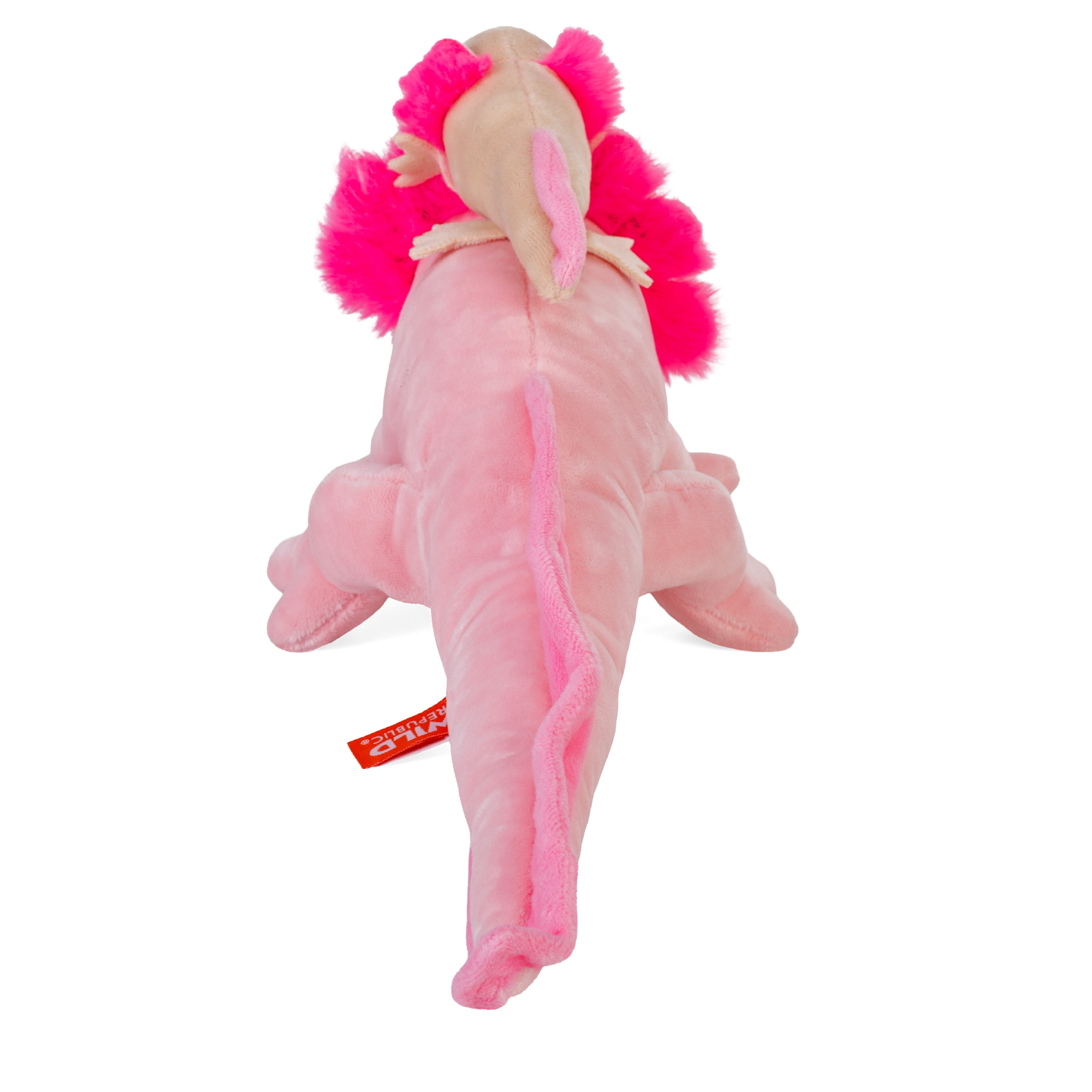 Wild Republic Mom & Baby Axolotl, Stuffed Animal, 9 inch, Plush Toy, Fill is Spun Recycled Water Bottles