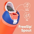 thumbnail image 2 of Water Bottle Owala Kids FreeSip Insulated 500mL Blue Citrus, 2 of 5