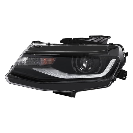 HOUGEET Headlights HID Factory Headlamp Left Drive Side Fit for 2016-2022 Chevy Camaro