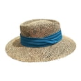 thumbnail image 2 of Sombrero de sol para mujer Strade Fareast Limited tejido a la moda azul, 2 of 8