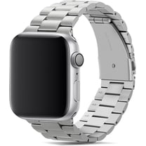 moogdieo Band Compatible with Apple Watch Band 42mm (Series 10/11) 41mm 40mm 38mm Premium Stainless Steel Metal Replacement Strap Compatible with iWatch SE Series 11 10 9 8 7 6 5 4 3 2 1, Silver