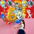 thumbnail image 5 of Tom and Jerry Balloons Party Supplies 6th Big Number Decorations Decor Kit Birthday, 5 of 5