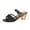 Black, variant on OAVQHLG3B Women's Sandals on Summer Ladies Shoes Two Ways To Wear Thick Heel Casual Women's Sandals