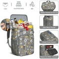 thumbnail image 5 of Travel Cooler Bag - Dog Paw and Bone Camping Beer Cooler Backpack with Bottle Opener- Waterproof Insulated Picnic Backpacks - Cooler Bag for Beach, 5 of 6
