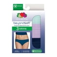 thumbnail image 2 of Bikini Fruit of the Loom para dama, Colección Beyondsoft Modal, Multicolor Talla 8, 3 Piezas, 2 of 4