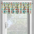 thumbnail image 4 of Ambesonne Cartoon Valance & Curtain, Vintage Ball and Babushka, 55"x36", Multicolor, 4 of 6