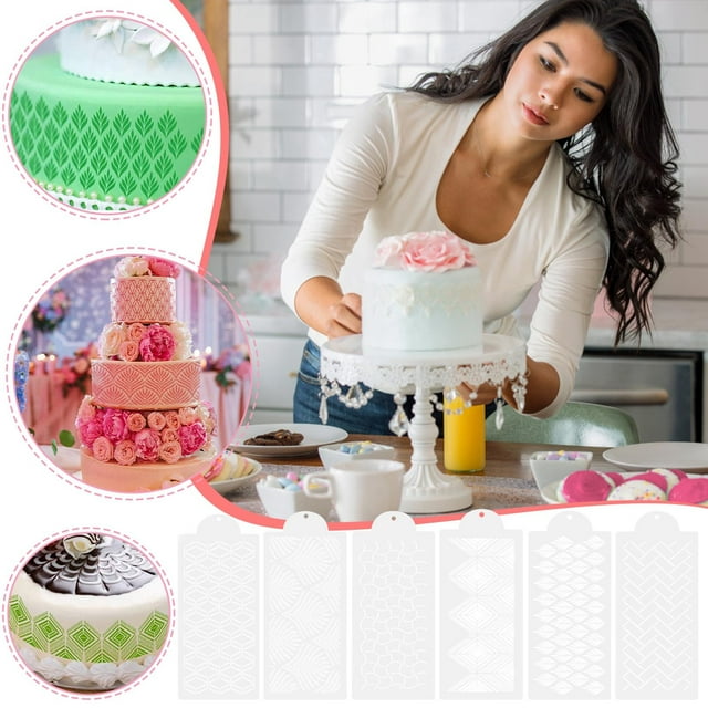 TIMIFIS Baking Tool Cake DIY Decorating Floral Molds Flower Cake Spray Ear Leaf Cake Decoration Wedding Cake Decoration Kitchen Gadgets