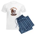 thumbnail image 6 of CafePress - Squirrel Day Men's Light Pajamas - Men's Light Loose Fit Cotton Pajama Set, 6 of 7