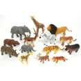 thumbnail image 3 of Zoo Troop Collectible Safari Animal Set – 14-Piece Wildlife Figures for Kids Ages 3+ & Collectors, 3 of 7