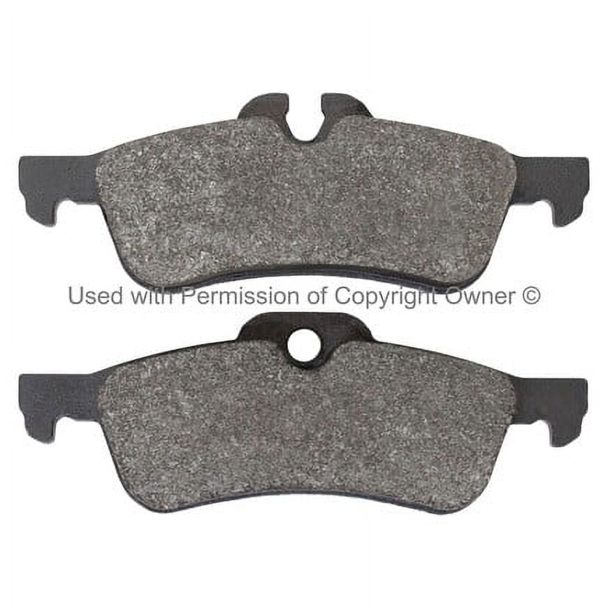Mpa Electrical 1001-1060M Quality Built Premium Semi Metallic Brake Pads W/