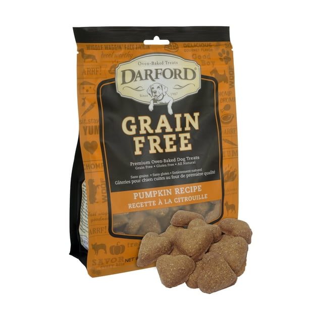 Darford Grain Free Pumpkin Recipe Dog Treats 12 Oz Walmart Com Walmart Com