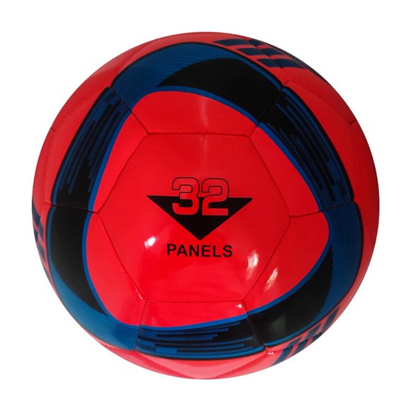 Goriertaly Ballon de Soccer de Match Taille 5 avec Rétention d'Air Fiable Ballon de Soccer Épaissi Épaissi Soccer Rouge