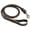 Brown, variant on 4-thong Round Fully Braided Genuine Leather Dog Leash, 43" Long 1" Wide Cane Corso, Mastiff, Dane