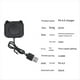 thumbnail image 3 of Base de Carga Magnética para Reloj Inteligente, Cable de Carga, Adaptador de Cargador USB para Reloj Inteligente P6 X16 HW22 T500plus, 3 of 5
