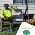thumbnail image 2 of Porch Swing Awning Replacement Waterproof Swing Canopy Garden Outdoor Patio Washable Hammock Swing Awning Swing D, 2 of 5