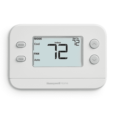 Honeywell Thermostat, Digital Non-Programmable Thermostat, White