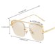 thumbnail image 4 of Gafas de Sol Macarena Vintage Clásico UV400 Oro Marrón, 4 of 4