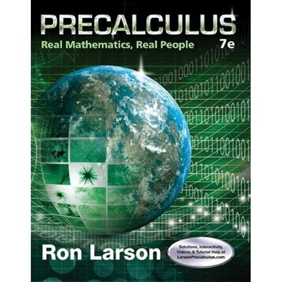 Precalculus: Real Mathematics, Real People, (Hardcover)