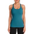 thumbnail image 1 of Beautyin Women's Athletic Yoga Tops Slim Fit Racerback Running Undershirt, 1 of 6