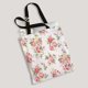 thumbnail image 1 of Bolsa de lona reutilizable ABPHQTO Hermosa rosa patrón de flores 36x41 cm, 1 of 2