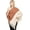 Coffee Beige, variant on Women Tassel Shawl Wraps Knitted Poncho Winter Soft Sweater Cardigan Blanket Cape