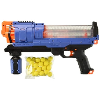Nerf Rival Nemesis MXVII-10K Motorized Blaster, Blue, 100 FPS