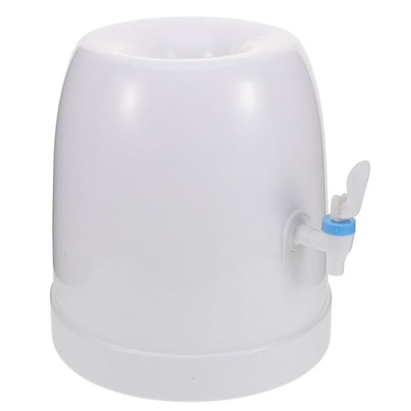 Soimiss White Plastic Portable Automatic Bottle Dispenser for Home Countertop Water Cooling