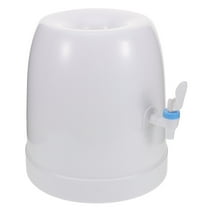 Soimiss White Plastic Portable Automatic Bottle Dispenser for Home Countertop Water Cooling