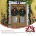 thumbnail image 3 of 10 piezas de ramas de bayas rojas artificiales, 3 of 4