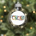thumbnail image 4 of CafePress - CHICAGO STARS DARK - Sparkle Fairy Lights Ornament Ball, 4 of 4