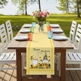 thumbnail image 4 of Table Runners 70 Inches Long Dress Scarves, Yellow Sunflowers Farmhouse Coffee/Dining/Kitchen Table Decor, Holiday Table Runner, Gnomes Farmhouse Botanical Bee 13x70 Inch, 4 of 9