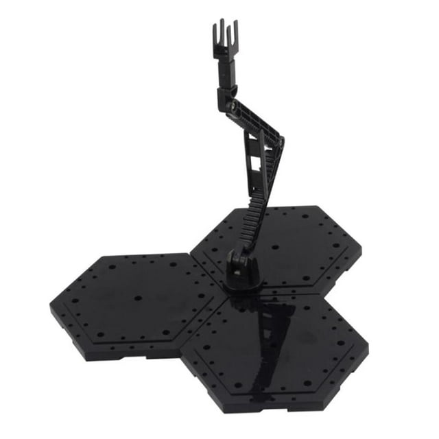 Exhibición de figuras de acción 1/144 1/100 Modelos Juguete Negro