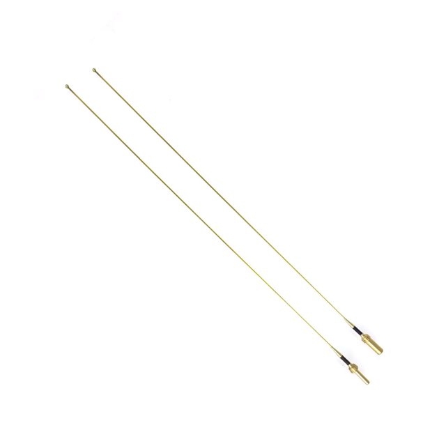 CUITING 1 Pair Universal Metal Antenna for Henglong 1/16 RC Tank 3889 German Leopard 2A6 Accessory