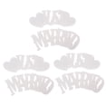 thumbnail image 1 of Pancartas de recién casados multiusos simples con diseño lindo herramientas completas decoraciones de boda pancartas para fiestas, 1 of 12