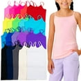 thumbnail image 6 of ToBeInStyle Girl's Pack of 4 Randomly Selected Cami Style Tank Tops - 9-11 Years, 6 of 7