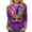#04_Multicolor, variant on 3/4 Length Sleeve Tops for Women Mardi Gras Shirts Carnival Parade Street T-Shirt Fat Tuesday Three Quarter Sleeve Blouses Mask Graphic Funny Top Tee Funny Holiday Clothes