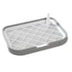thumbnail image 1 of Soporte para almohadilla de entrenamiento para perros, bandeja de arena antisalpicaduras con rejillas de malla. Gris, 1 of 9