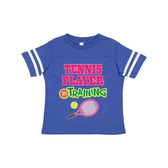 Inktastic Future Tennis Player in Training Girls Toddler T-Shirt