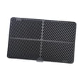 thumbnail image 3 of Mat de arena para gatos almohadilla de pie de página ligero para gatos interiores dormitorio de sala de estar negro, 3 of 8